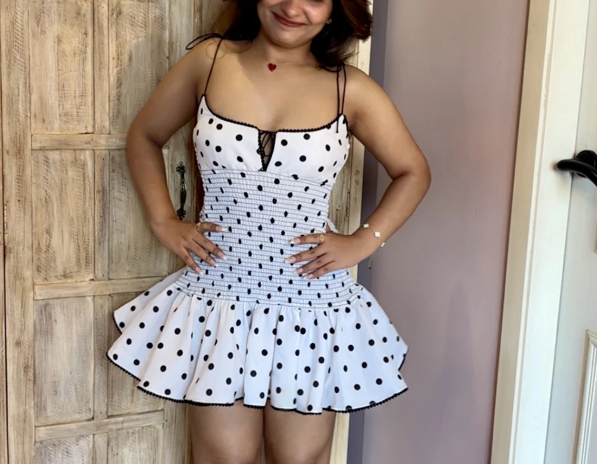 POLKA POP MINI DRESS
