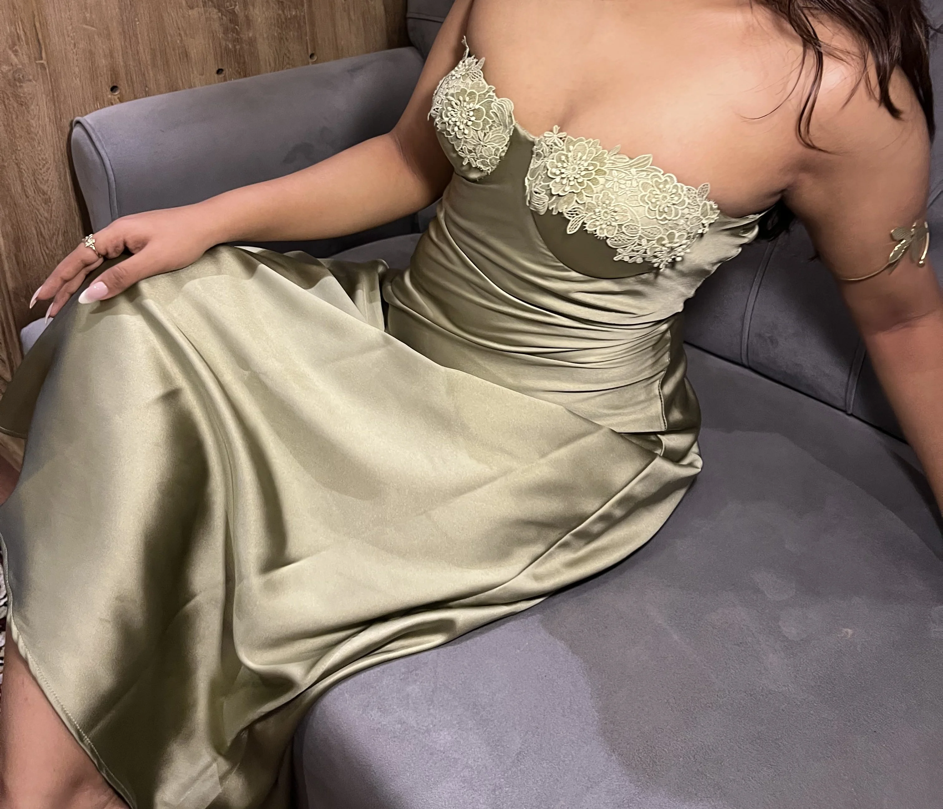 DAYDREAM SATIN DRESS